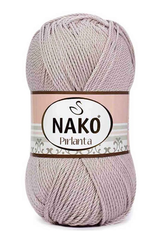 NAKO - Nako Pırlanta El Örgü İpi 100 gr | Pembeli Gri 3079
