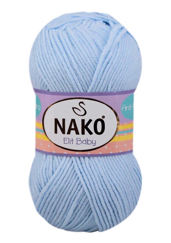 NAKO - Nako Elit Baby El Örgü İpi | Bebek Mavisi 4687