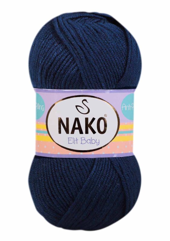 NAKO - Nako Elit Baby El Örgü İpi | Navy 10094