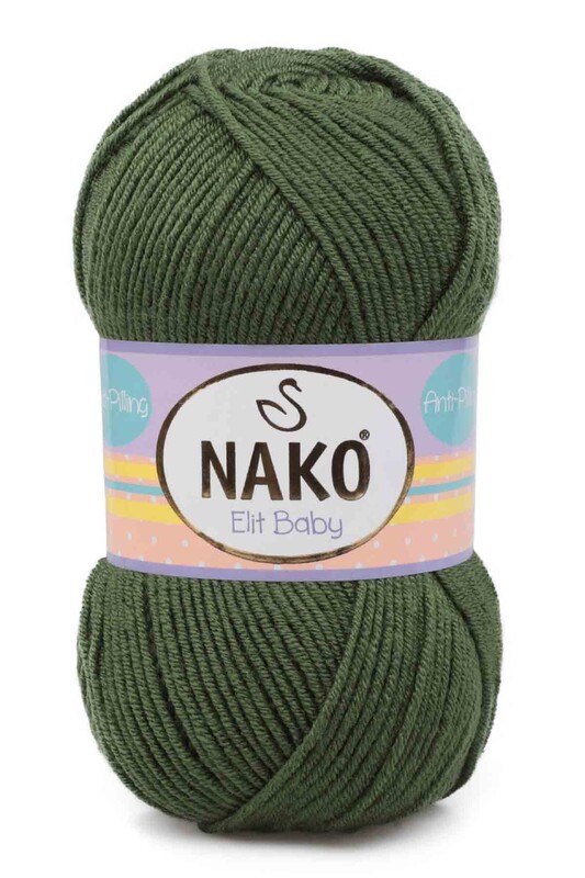 NAKO - Nako Elit Baby El Örgü İpi | Çam Yeşili 10665