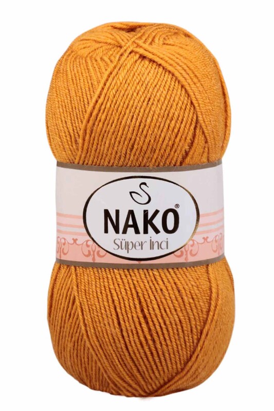 NAKO - Nako Süper İnci El Örgü İpi | Hardal 10129