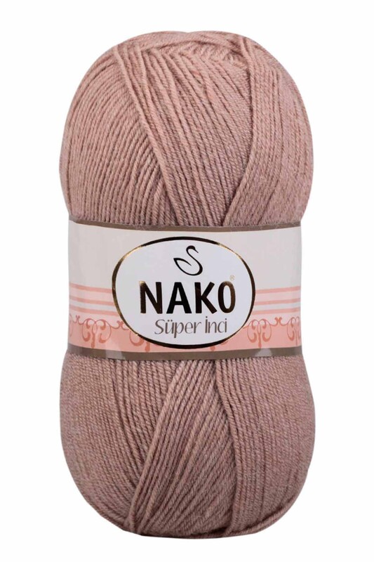 NAKO - Nako Süper İnci El Örgü İpi | Tarçınlı Bal 23339