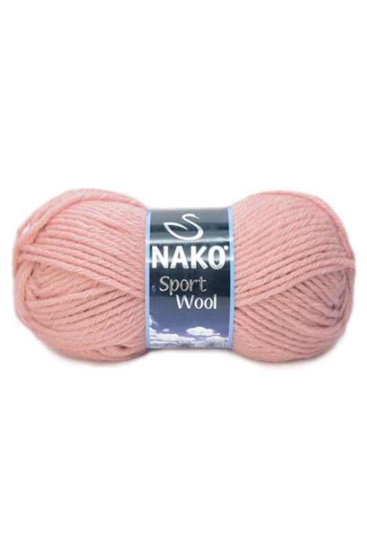 NAKO - Nako Sport Wool El Örgü İpi Açık Pembe 2406