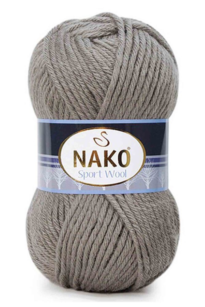 Nako Sport Wool El Örgü İpi Fil Derisi 922