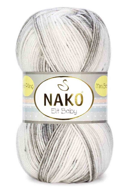 NAKO - Nako Elit Baby Mini Batik El Örgü İpi 32461
