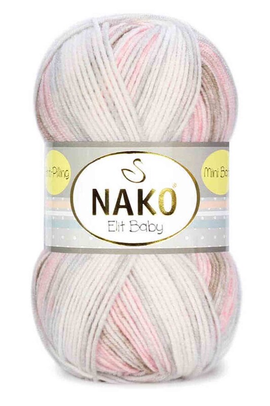 NAKO - Nako Elit Baby Mini Batik El Örgü İpi 32463