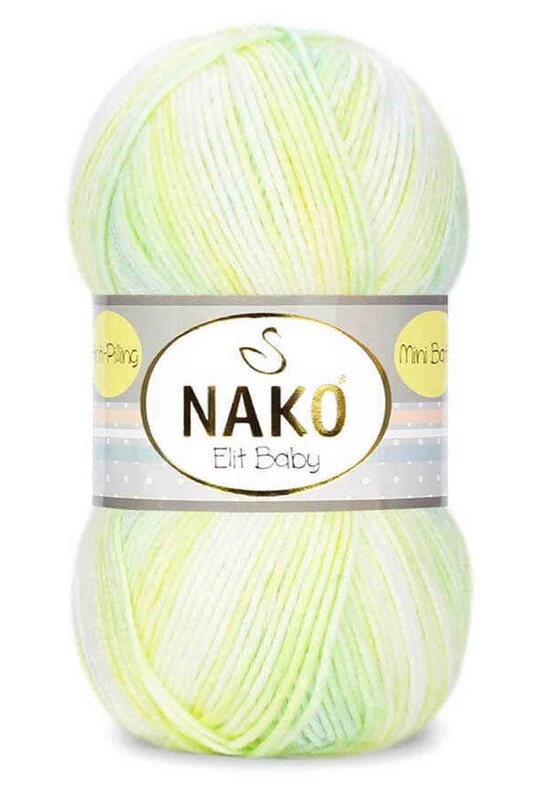 NAKO - Nako Elit Baby Mini Batik El Örgü İpi 32424