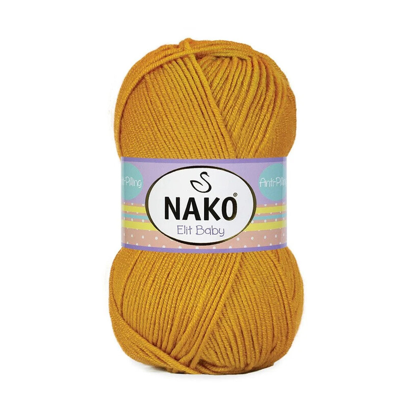 NAKO - Nako Elit Baby El Örgü İpi 100 gr | 1636