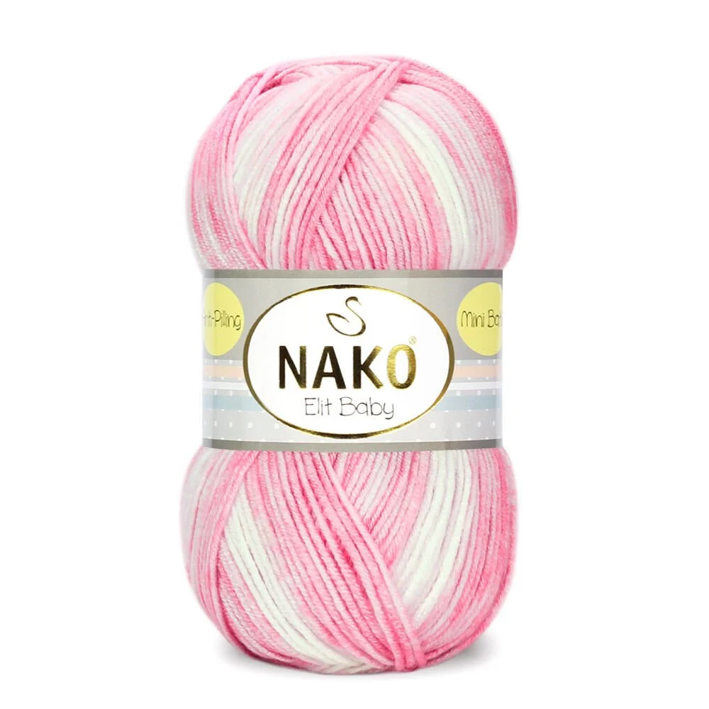 Nako Elit Baby Mini Batik El Örgü İpi 32454