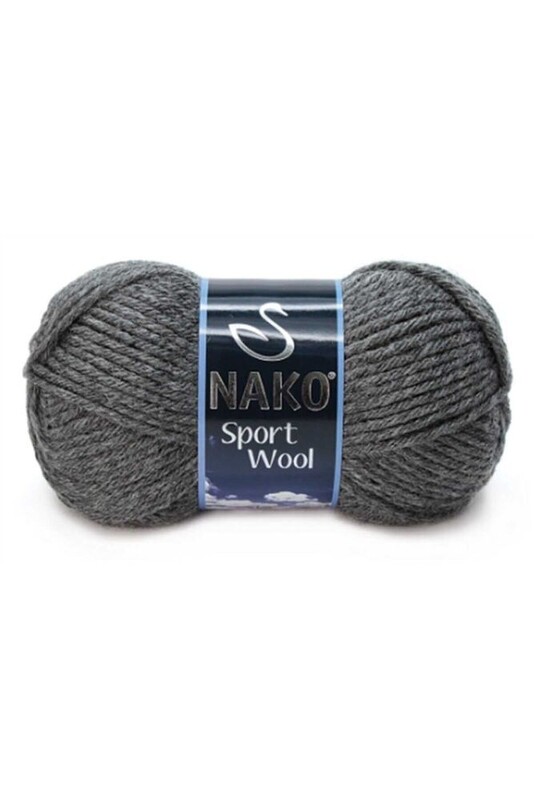 NAKO - Nako Sport Wool El Örgü İpi Koyu Gri 193