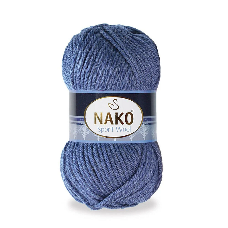 NAKO - Nako Sport Wool El Örgü İpi İndigo 23162