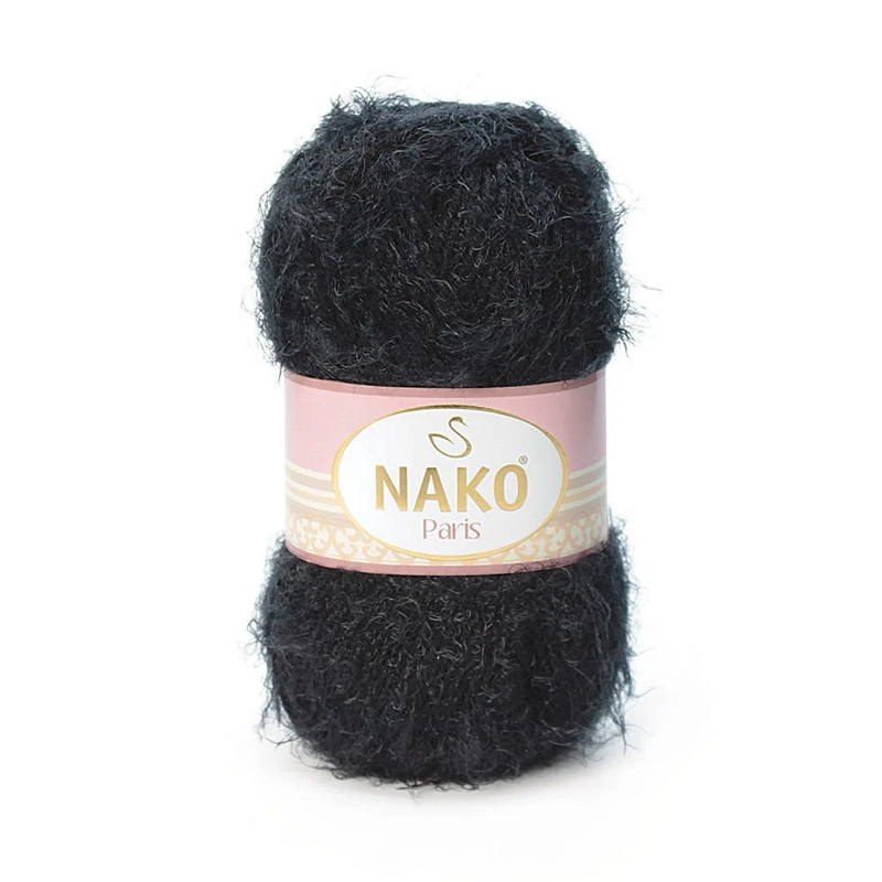 NAKO - Nako Paris El Örgü İpi | Siyah 217