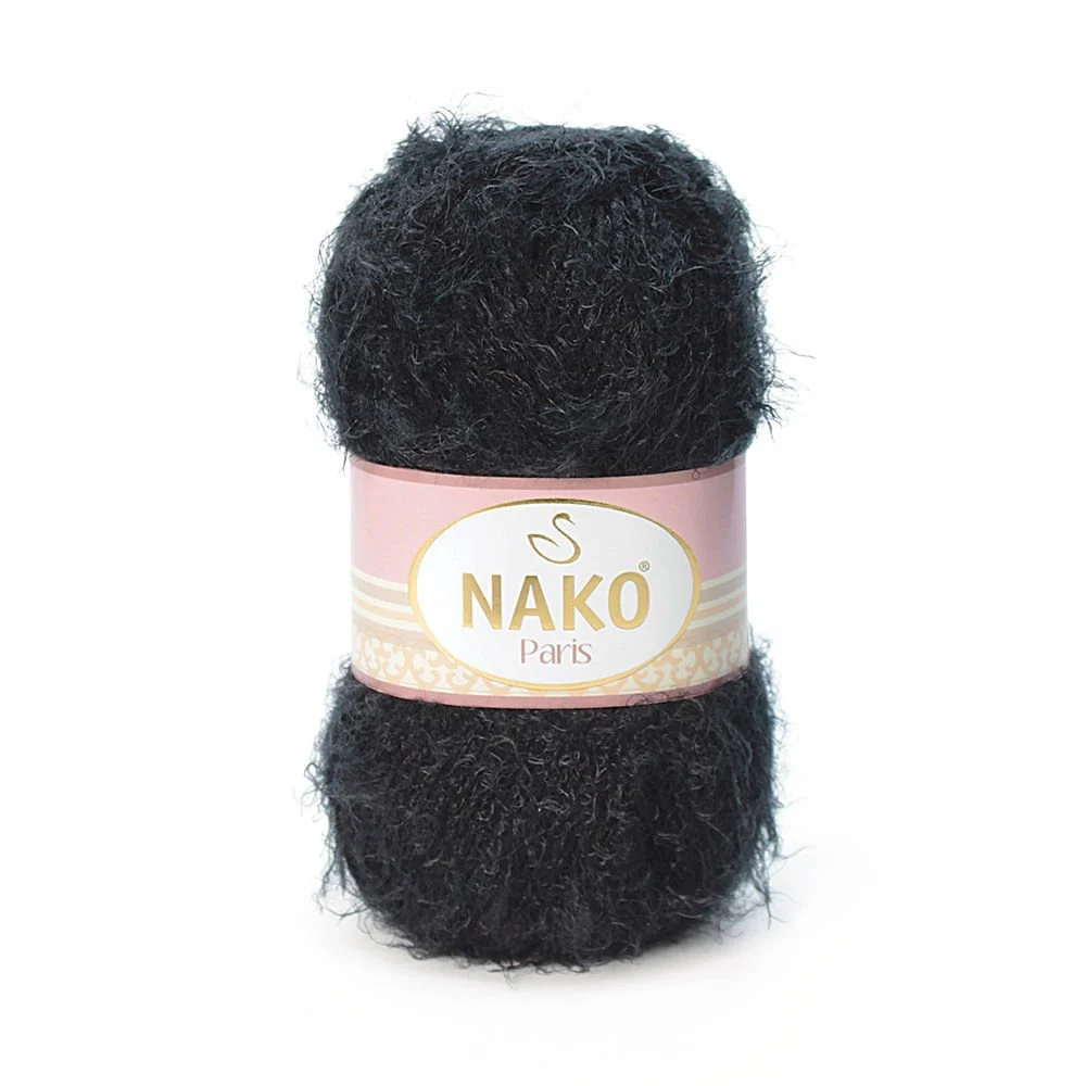 Nako Paris El Örgü İpi | Siyah 217