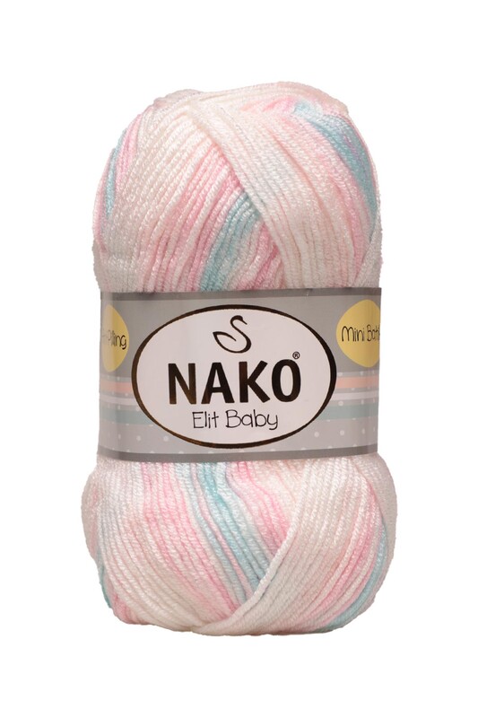 NAKO - Nako Elit Baby Mini Batik El Örgü İpi 32431