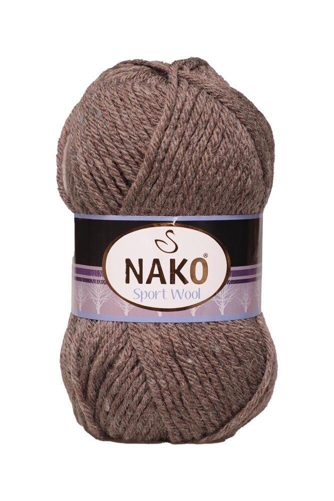 Nako Sport Wool El Örgü İpi Koyu Vizon 5667