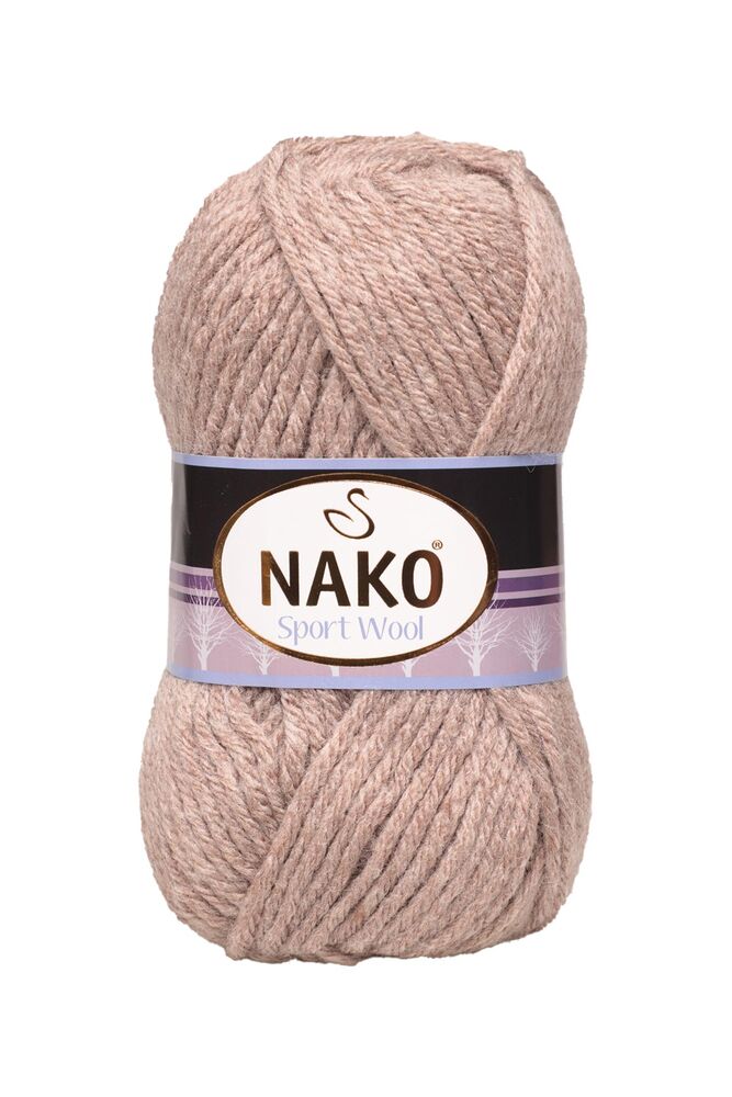 Nako Sport Wool El Örgü İpi Bej 23294