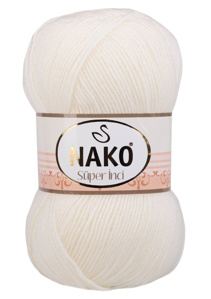 Nako Süper İnci Yarn|Ecru 300