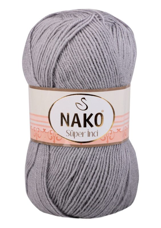 NAKO - Nako Süper İnci Yarn|Gray 11538
