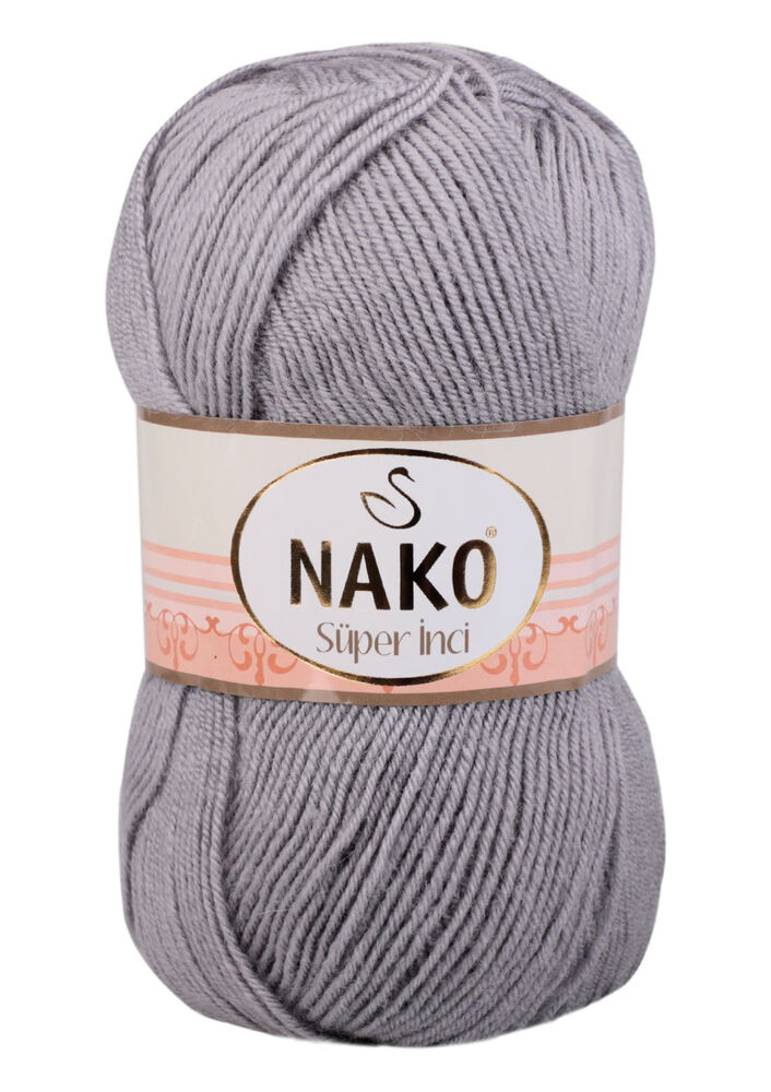 Nako Süper İnci Yarn|Gray 11538