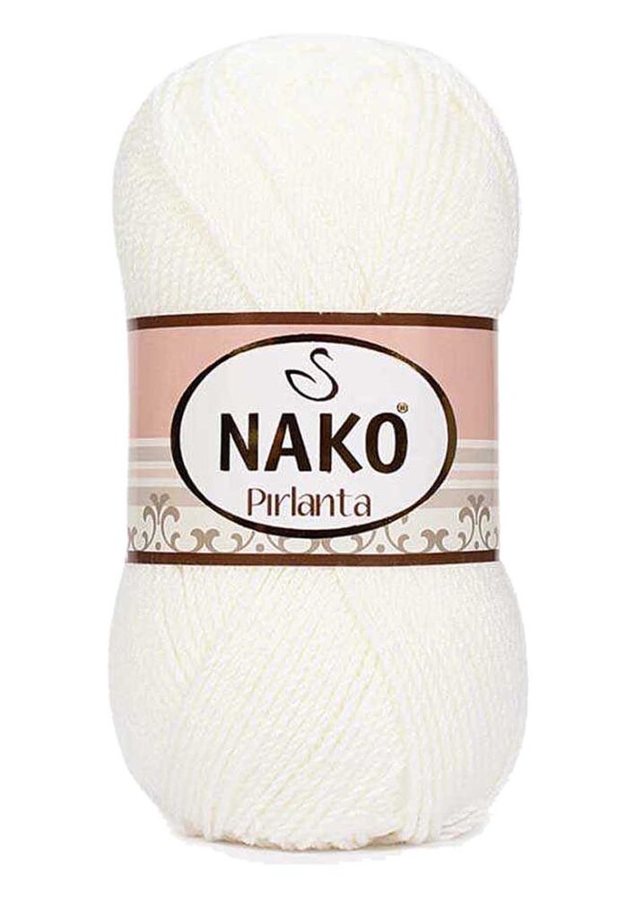 Nako Pırlanta Yarn| White 208
