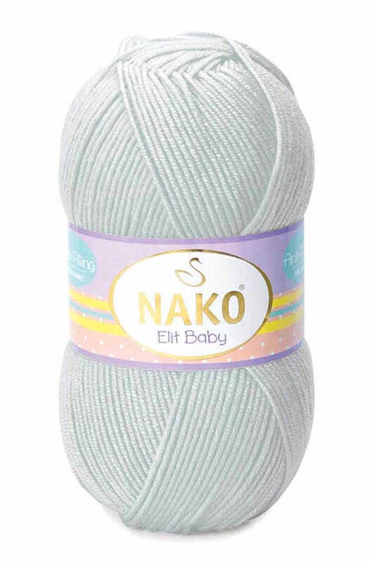 NAKO - Nako Elit Baby Yarn|Light Gray 4672