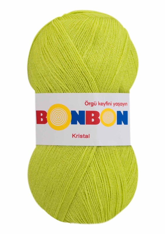 NAKO - Bonbon Kristal Yarn| Pistachio Green 98228
