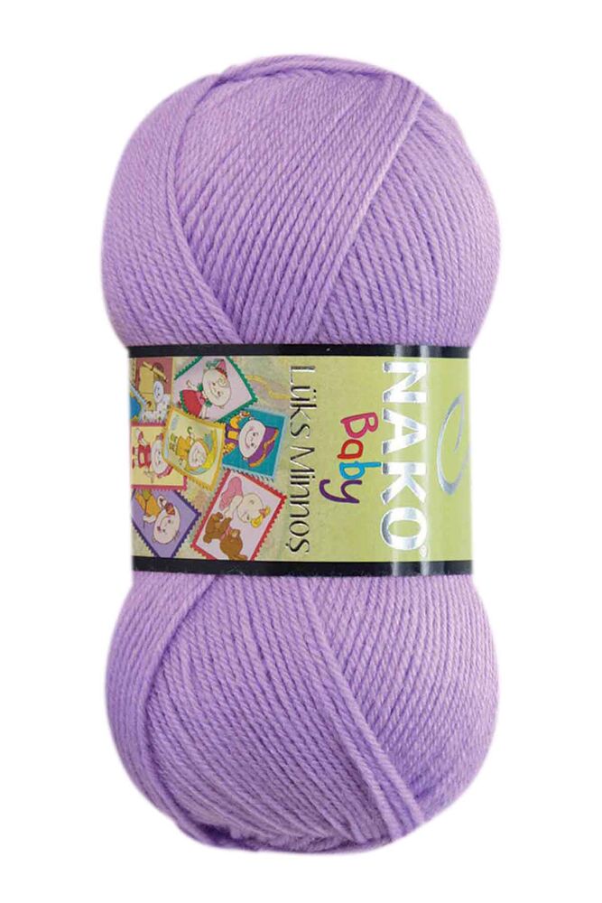 Nako Lüks Minnoş Yarn| Violet 1036