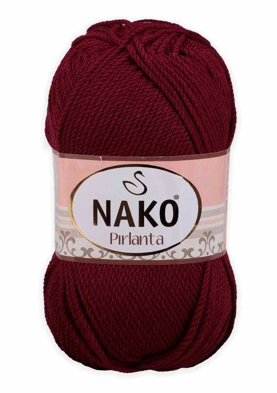 NAKO - Nako Pırlanta Yarn| Burgundy 6736