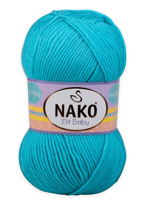 NAKO - Nako Elit Baby Yarn|Turquoise 3323