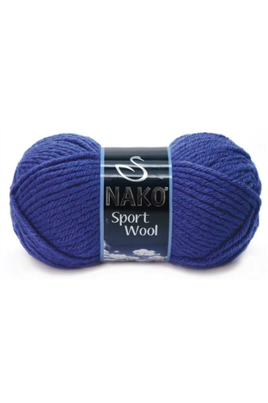 NAKO - Nako Sport Wool Yarn|Sax-blue 10472