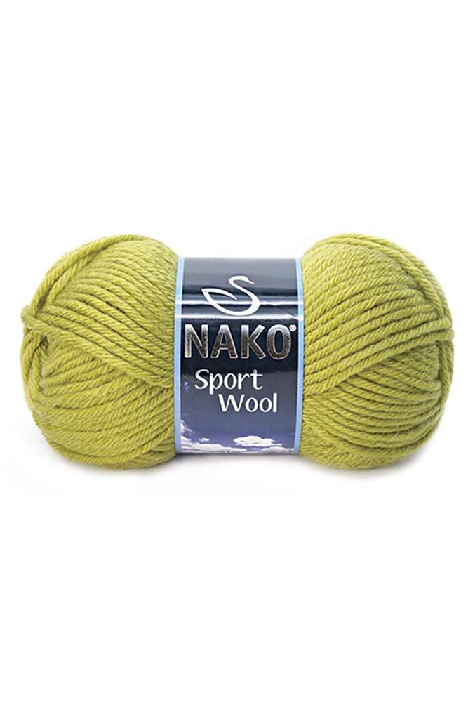 Nako Sport Wool Yarn|Green 10316