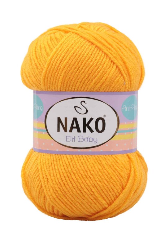 NAKO - Nako Elit Baby Yarn/Dark yellow 4674