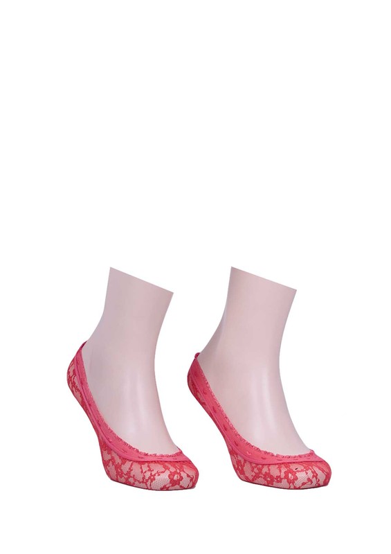 Calze Vita Laced No Show Socks 335 | Fuschia - Thumbnail