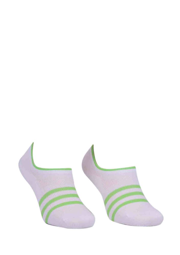 Paktaş Patterned No Show Socks 334 | Green