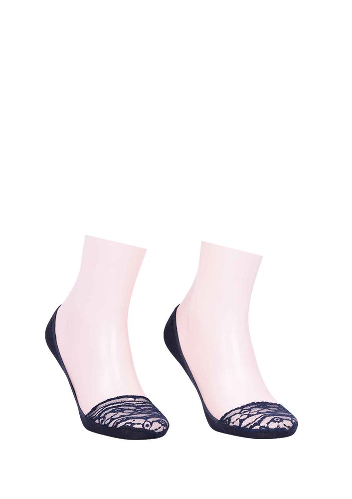 Sahab Laced No Show Socks 5510 | Ultramarine