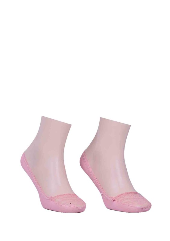 SAHAB - Sahab Laced No Show Socks 5510 | Pink