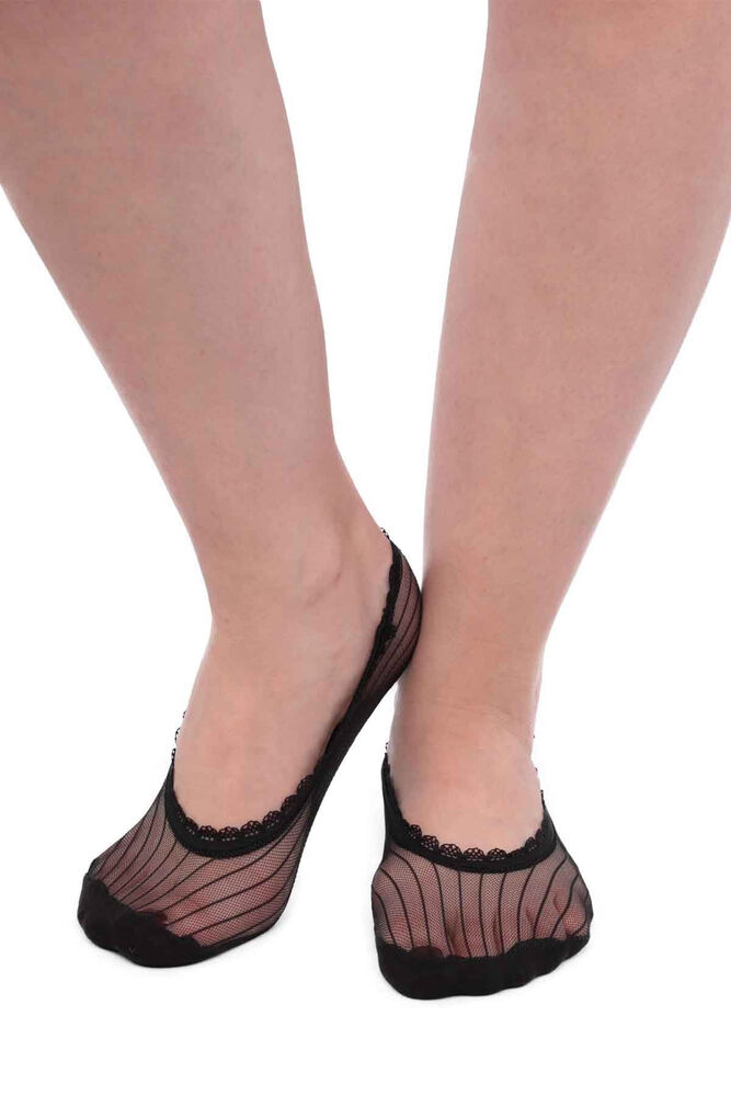 İtaliana Elegant Woman No Show Socks | Black