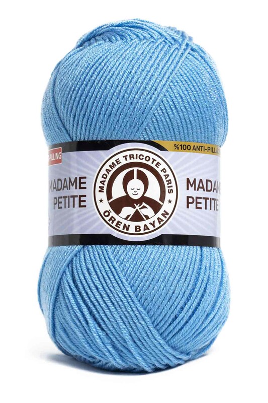 ÖREN BAYAN - Ören Bayan Madame Petite El Örgü İpi Orta Mavi 126