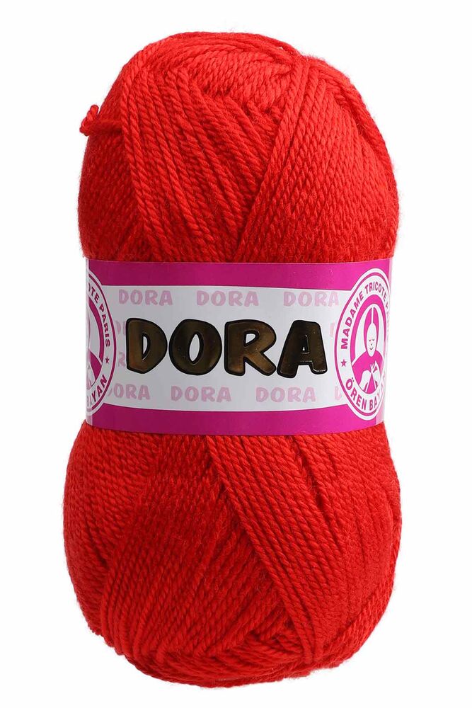 Ören Bayan Dora El Örgü İpi Flaş Kırmızı 144