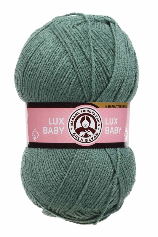 ÖREN BAYAN - Ören Bayan Lux Baby El Örgü İpi Yeşil 132