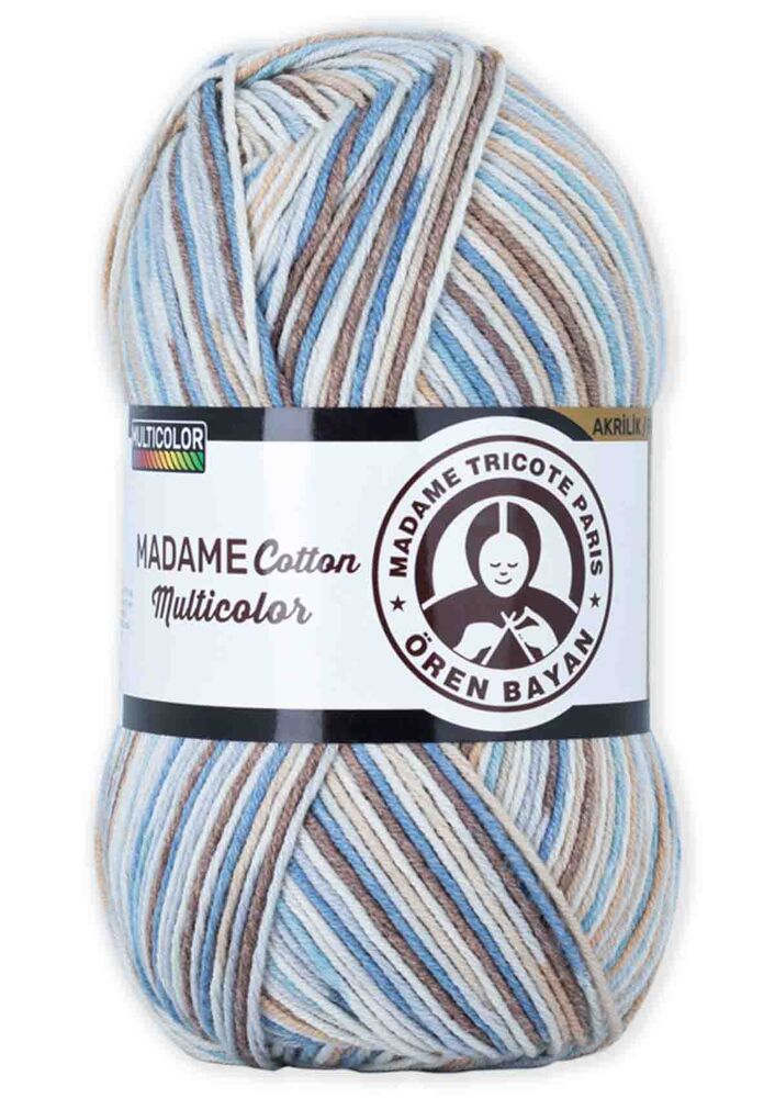 Ören Bayan Madame Cotton Multicolor El Örgü İpi 100 gr | 448
