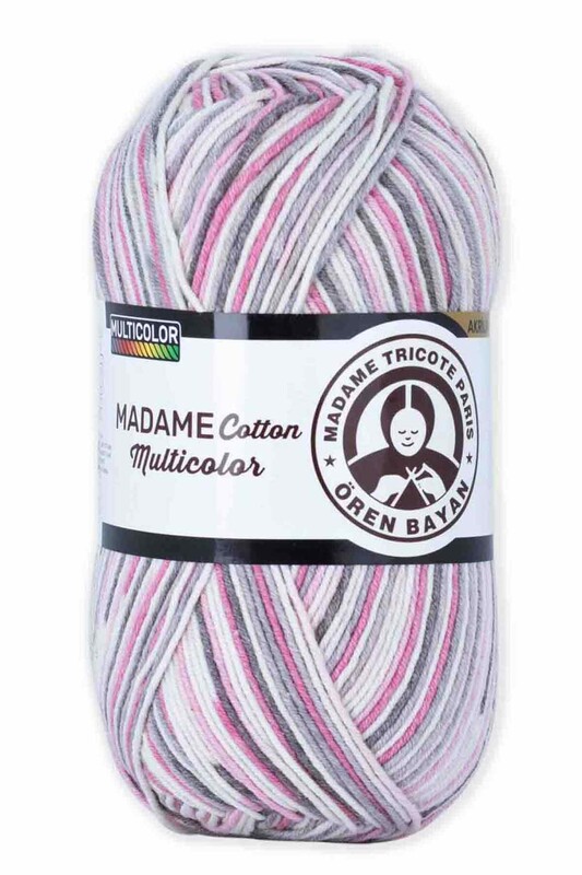 ÖREN BAYAN - Ören Bayan Madame Cotton Multicolor El Örgü İpi 100 gr | 450