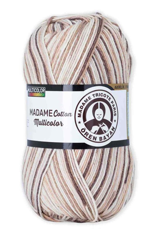 ÖREN BAYAN - Ören Bayan Madame Cotton Multicolor El Örgü İpi 100 gr | 449