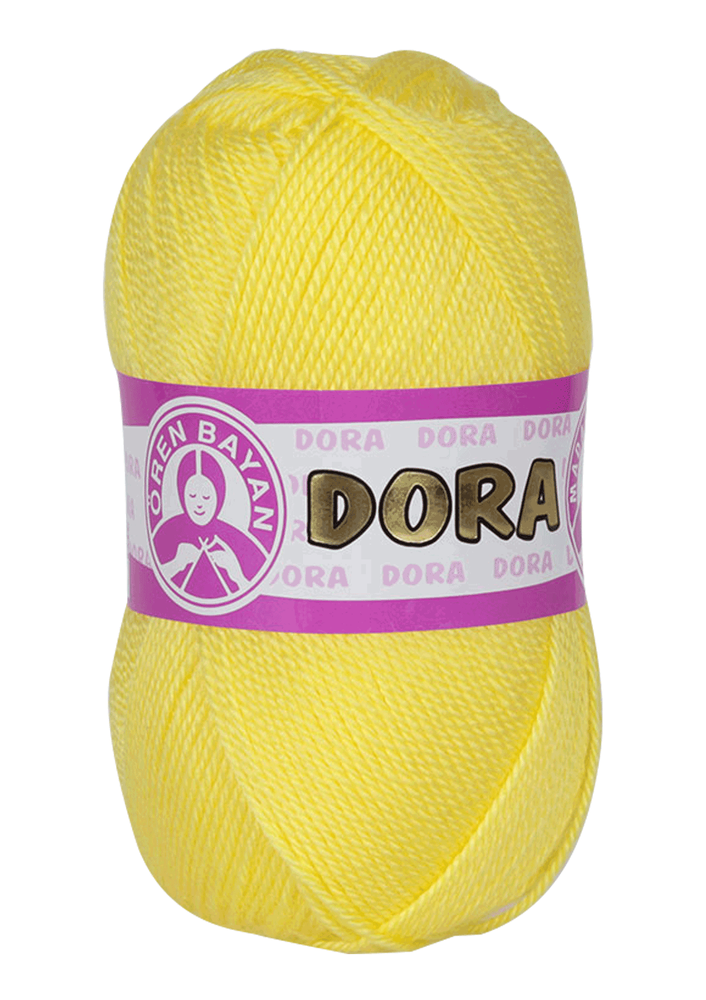 Ören Bayan Dora El Örgü İpi Sarı 028