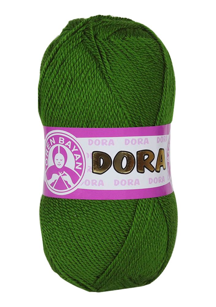 Ören Bayan Dora El Örgü İpi Engerek Yeşili 087