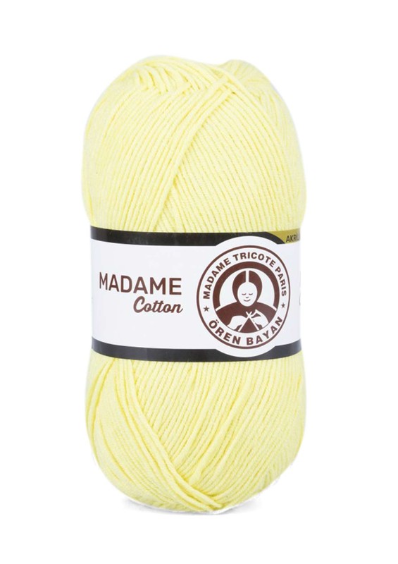 ÖREN BAYAN - Ören Bayan Madame Cotton El Örgü İpi Sarı 006