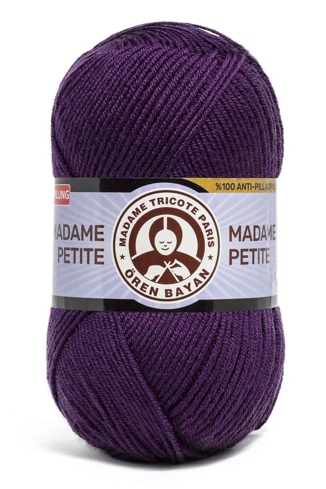 Ören Bayan Madame Petite Yarn | Dark Purple 060