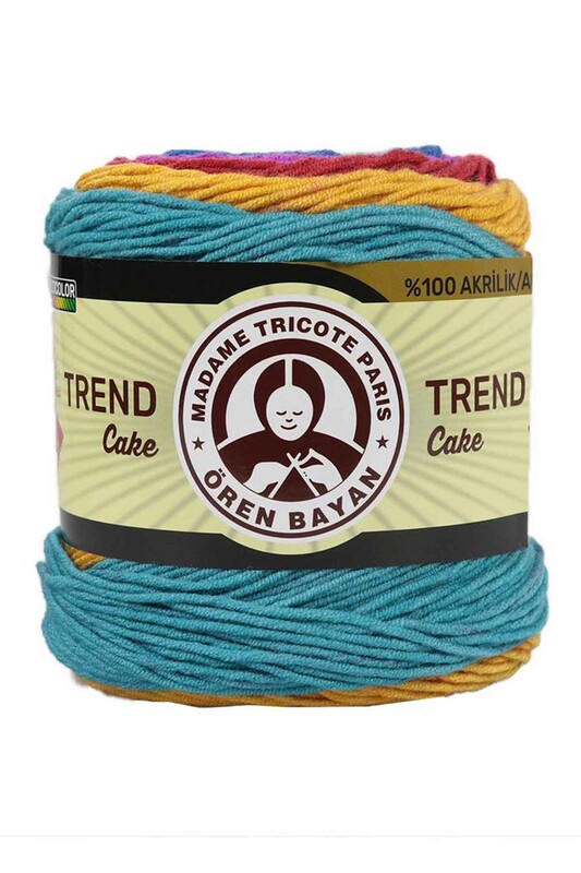 ÖREN BAYAN - Ören Bayan Trend Cake Tie-Dye Yarn | 621