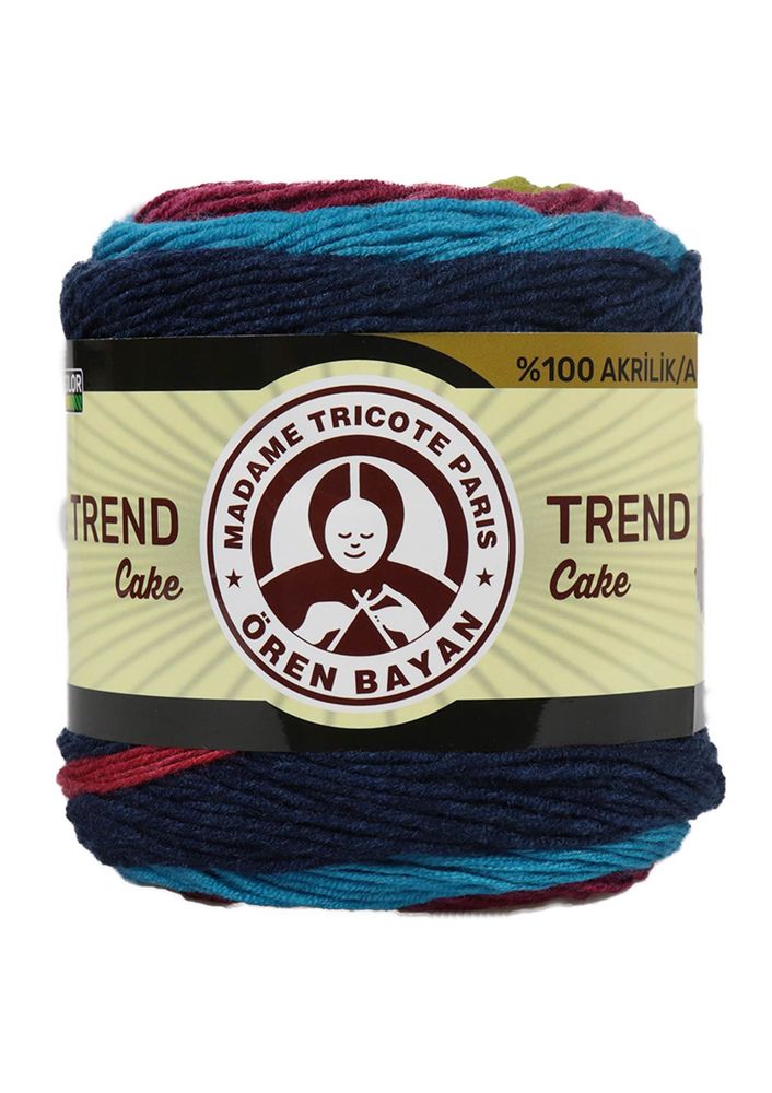 Ören Bayan Trend Cake Tie-Dye Yarn | 634