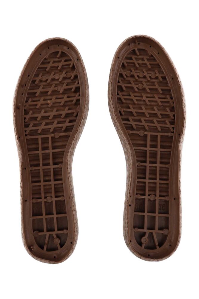 Hasır Espadril Ayakkabı Tabanı | Kahverengi